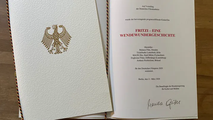 "Fritzi" in der Vorauswahl für den Deutschen Filmpreis!